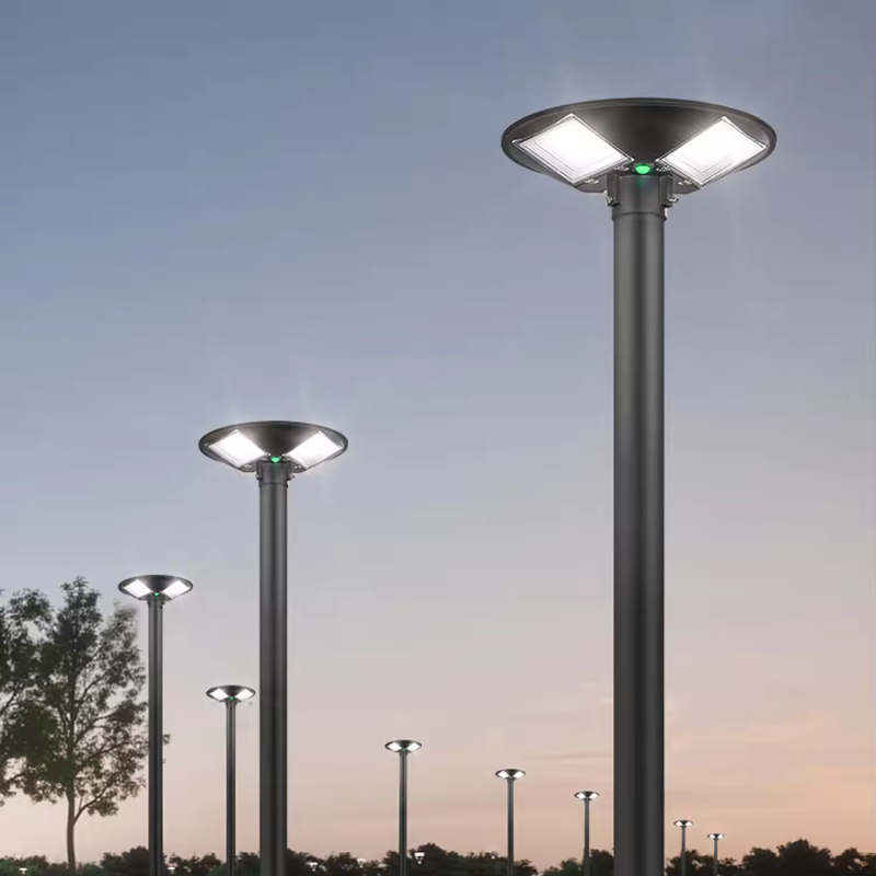 Outdoor Lighting Year Round - Solar-UFO-Lampe für den Hof, Hochmast-Beleuchtung, Wasserdichte
