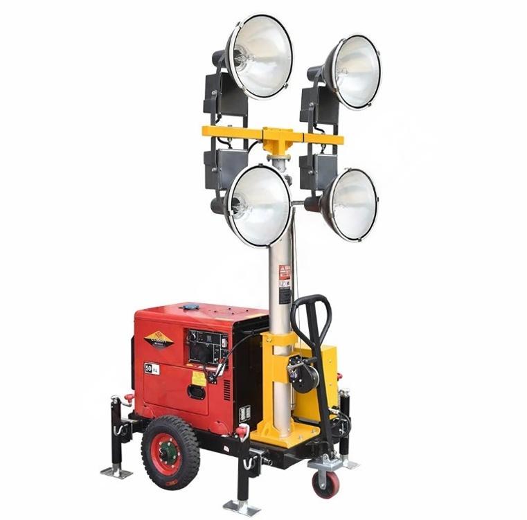 Outdoor Lighting High Quality - Hochwertige Tragbare Mobile Stromversorgte Beleuchtungstürme für