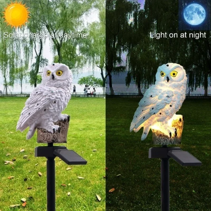 Outdoor Lighting Under Pergola - Eule Lichter im Freien solar betriebene