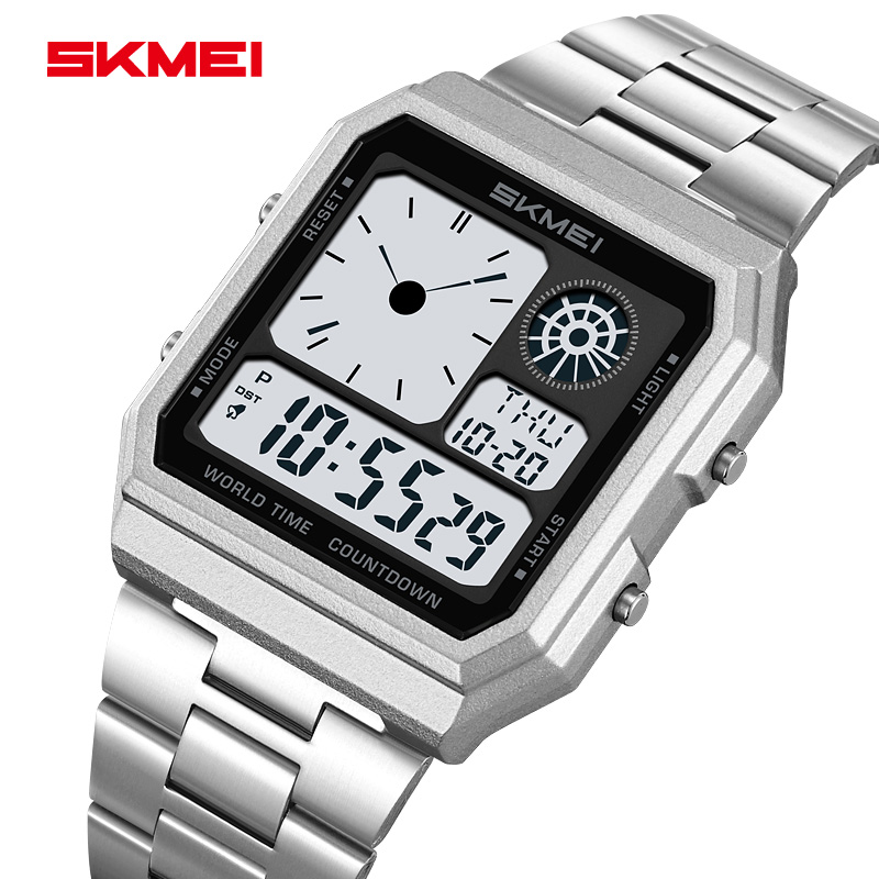 Outdoor Lighting Led Strip - SKMEI 2353 Edelstahlband Armbanduhren Reloj Hombre
