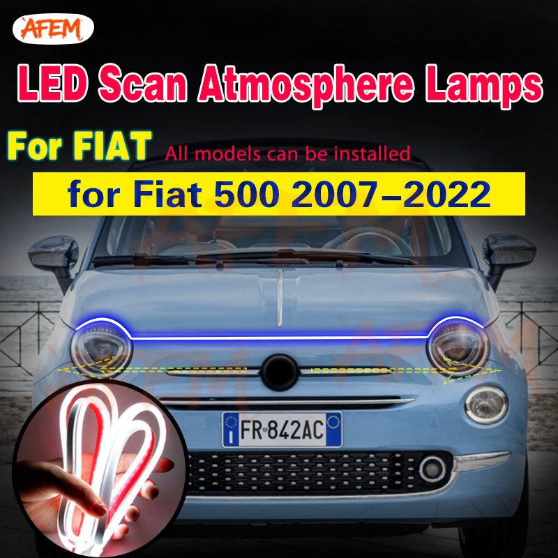 Waterproof Led Strip - Scheinwerfer-Scan-Startlichtstreifen LED-Lampe DRL 12V für Fiat