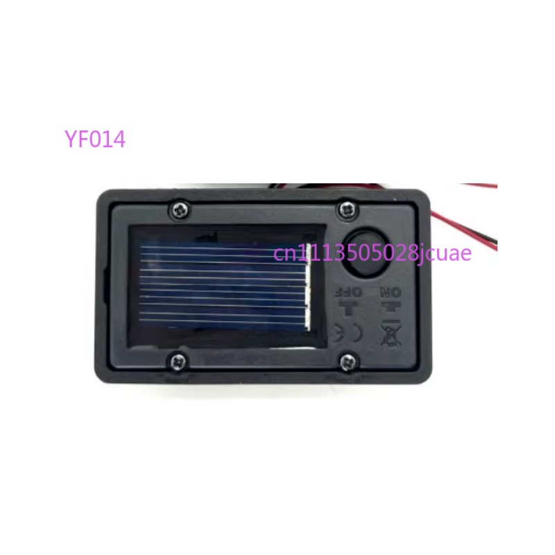 Outdoor Lighting Box - 4 Stück Solar-Laternen-Batteriekasten-Ersatzdeckel, Behälter für hängende