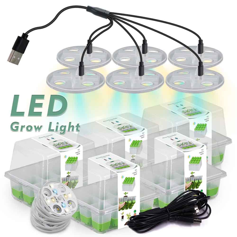 Outdoor Lighting Box - LED wachsen Licht Sämling Starter Tray