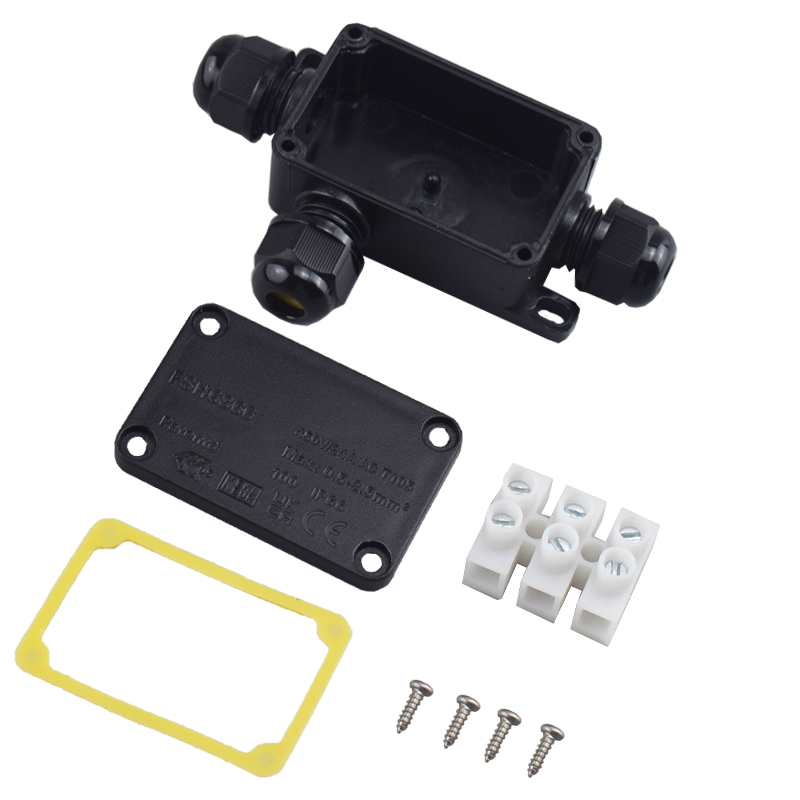 Outdoor Lighting Electrical Box - 3-Wege-Anschlussdose für den Außenbereich, wasserdicht, IP66,