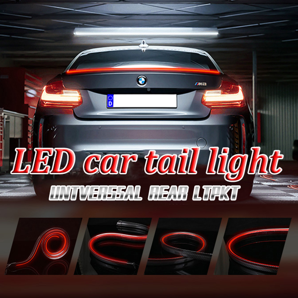Waterproof Led Strip - Dynamische 120cm Auto Ruß Heckspoiler Aufkleber