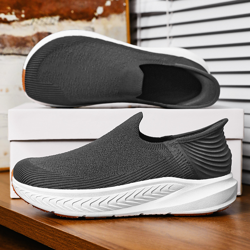 Outdoor Lighting Box - Herren-Slipper Barfußschuhe Übergröße Breiter Zehenbereich Zero