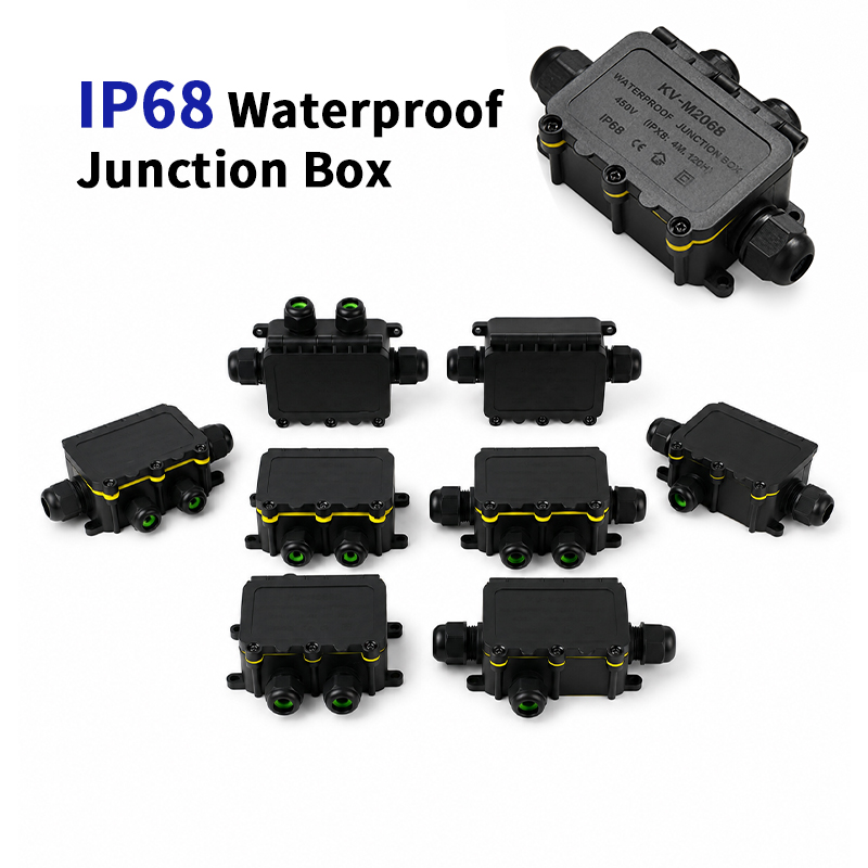 Outdoor Lighting Electrical Box - IP68 Wasserdichte Anschlussdose 2-8 Wege 6-poliger