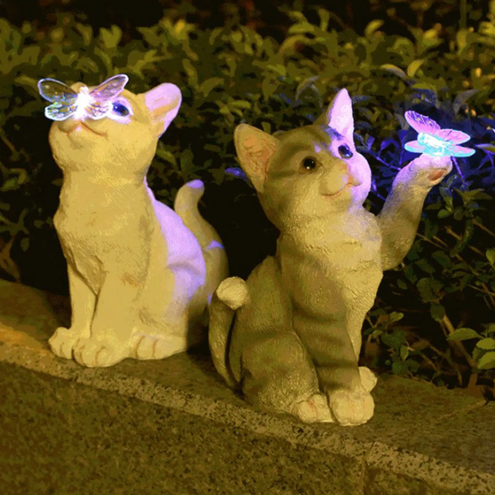 Outdoor Lighting Pendant - Outdoor Katze Skulptur Figur Anhänger Garten