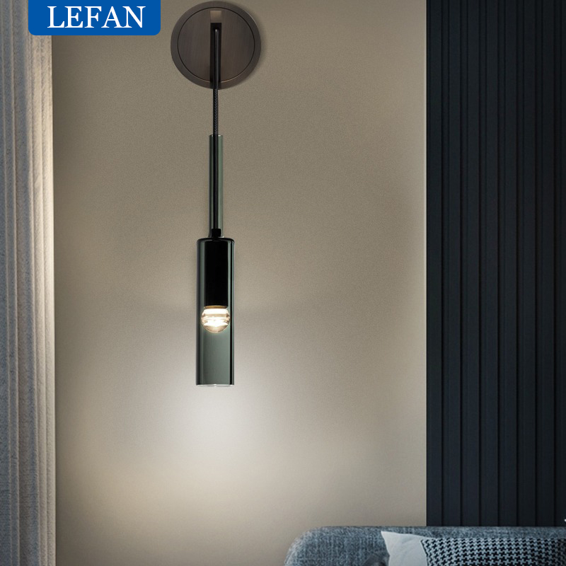Moderne Kupfer LED Glas lange  – Outdoor Lighting Pendant Bewertung und Preis