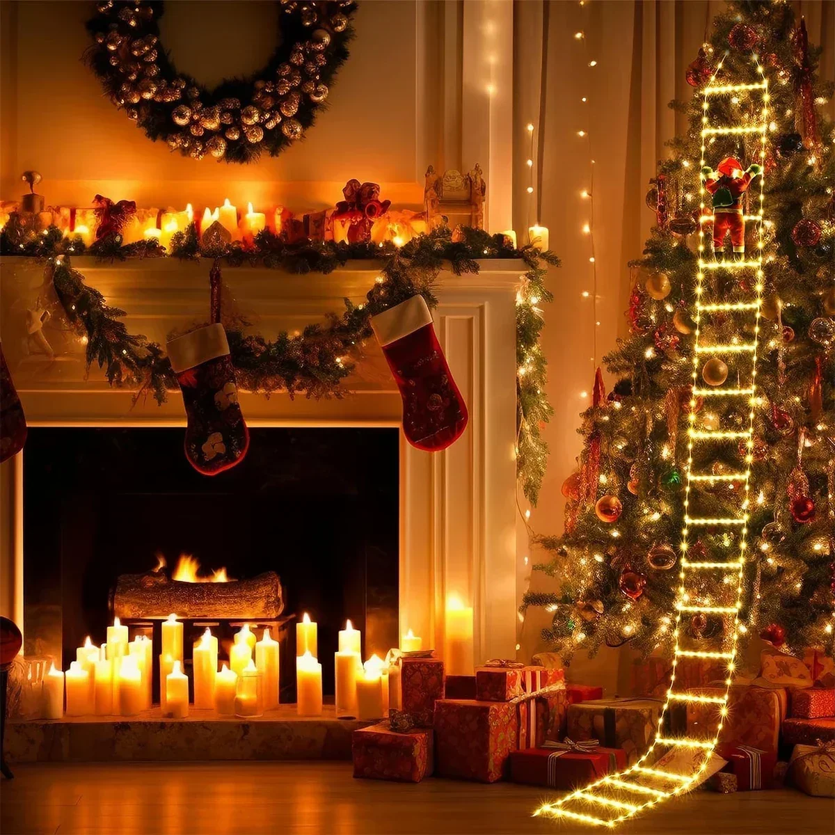 LED-Leiter Licht für Weihnacht – Outdoor Lighting Led Strip Bewertung und Preis