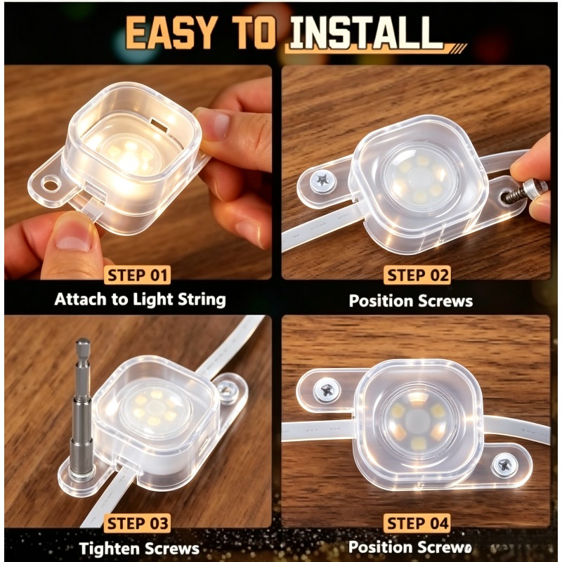 118 Stück transparente LED-Lic – Outdoor Lighting Govee Bewertung und Preis