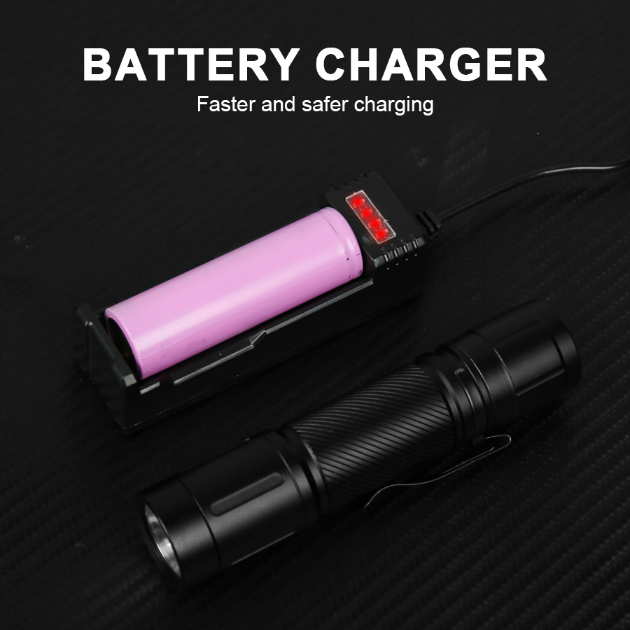 1200LM LED-Taschenlampe mit Fe – Outdoor Lighting Battery Powered Bewertung und Preis