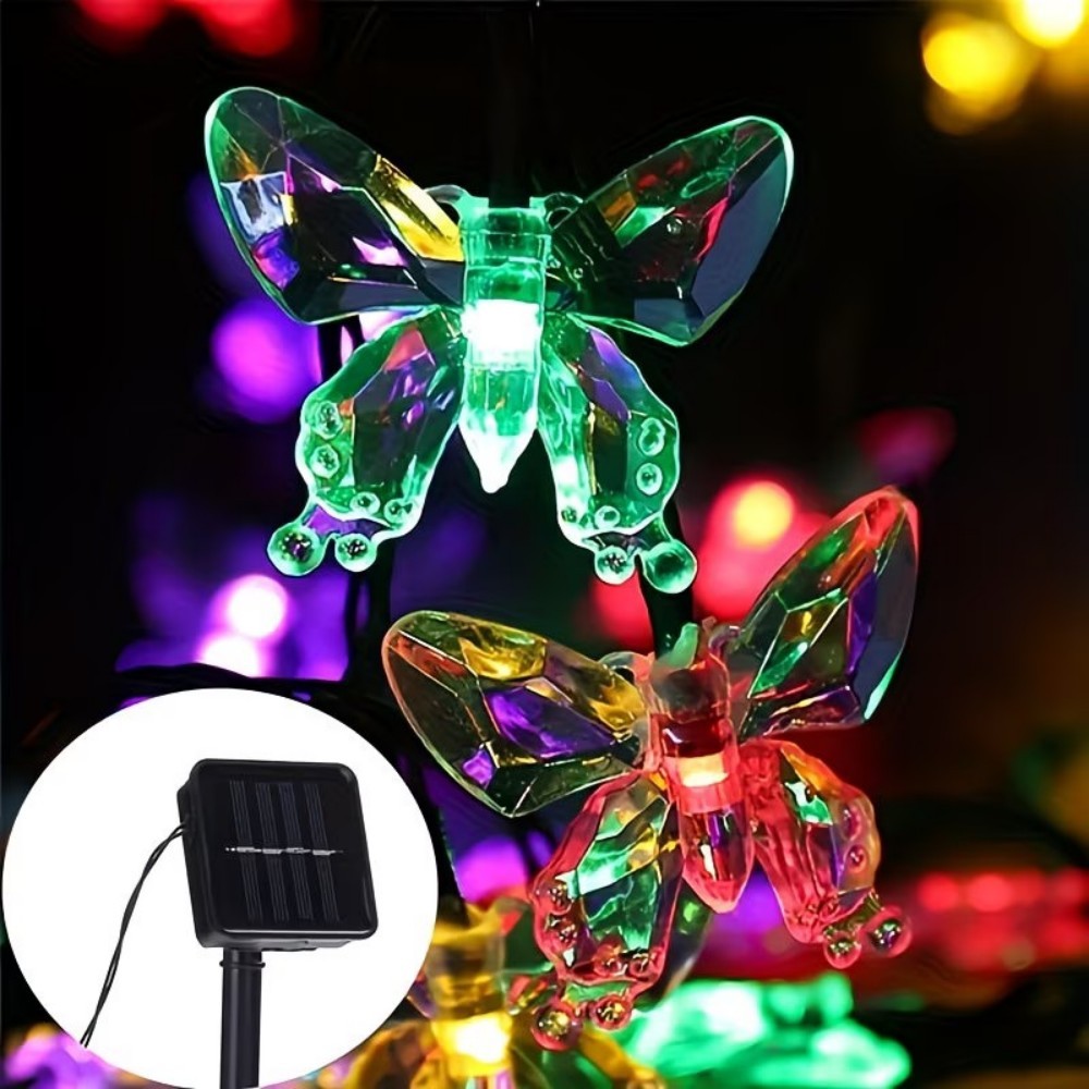 Kristall-Schmetterling Außen-L – Solar Fairy String Bewertung und Preis