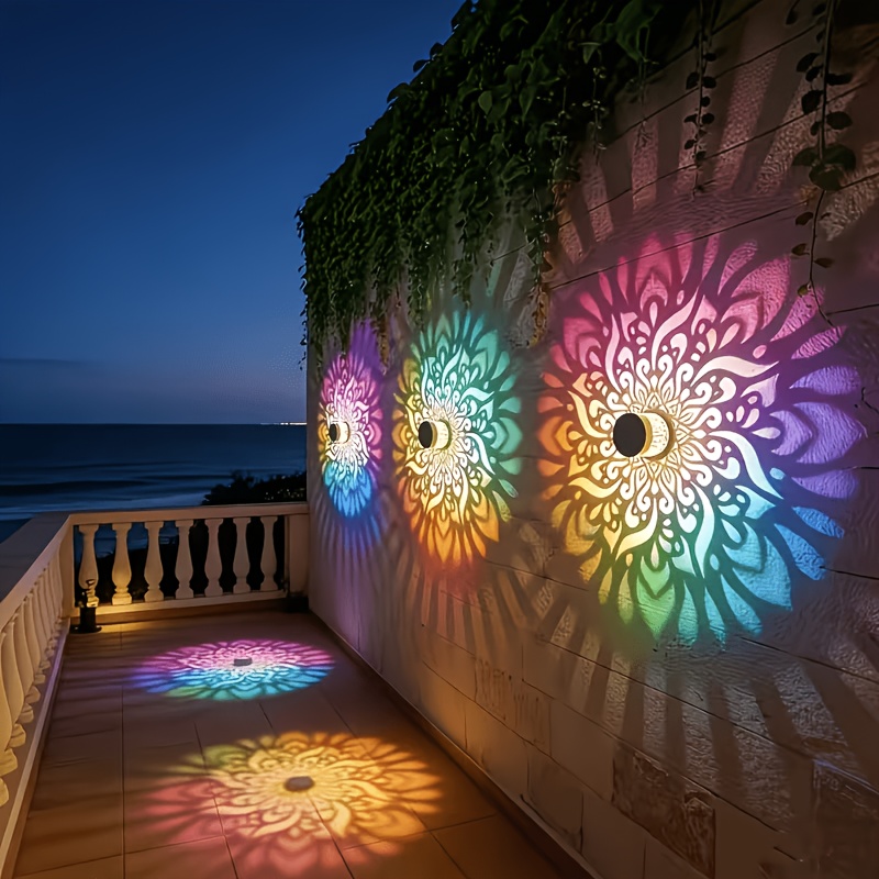 1/2/4er-Pack Solar-Zaunleuchte – Wall Lighting Outdoor Bewertung und Preis
