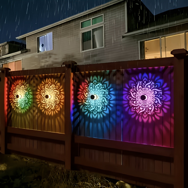 1/2/4er-Pack Solar-Zaunleuchte – Wall Lighting Outdoor Bewertung und Preis
