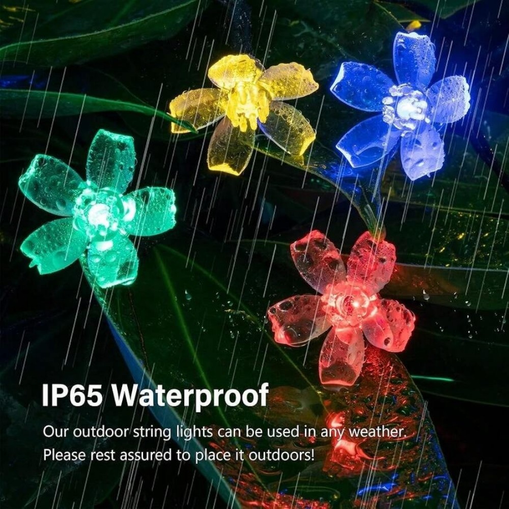 Solar-Kirschblüten-Lichterkett – Solar Fairy String Bewertung und Preis