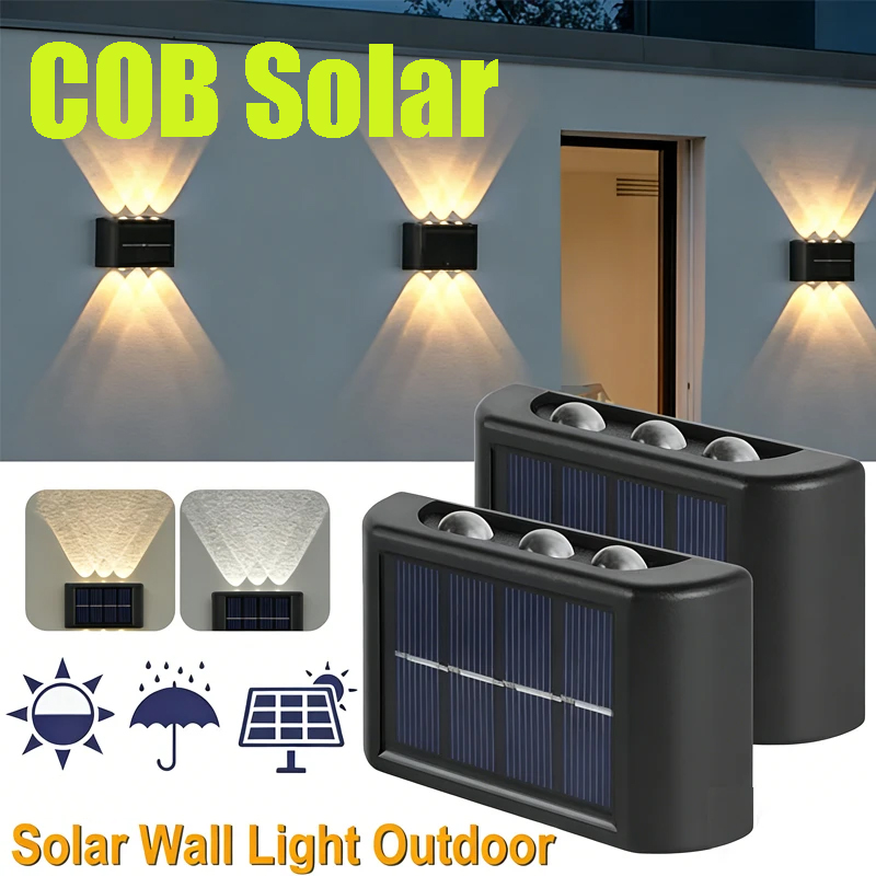 COB Solar-Wandleuchte für Auße – Wall Lighting Outdoor Bewertung und Preis