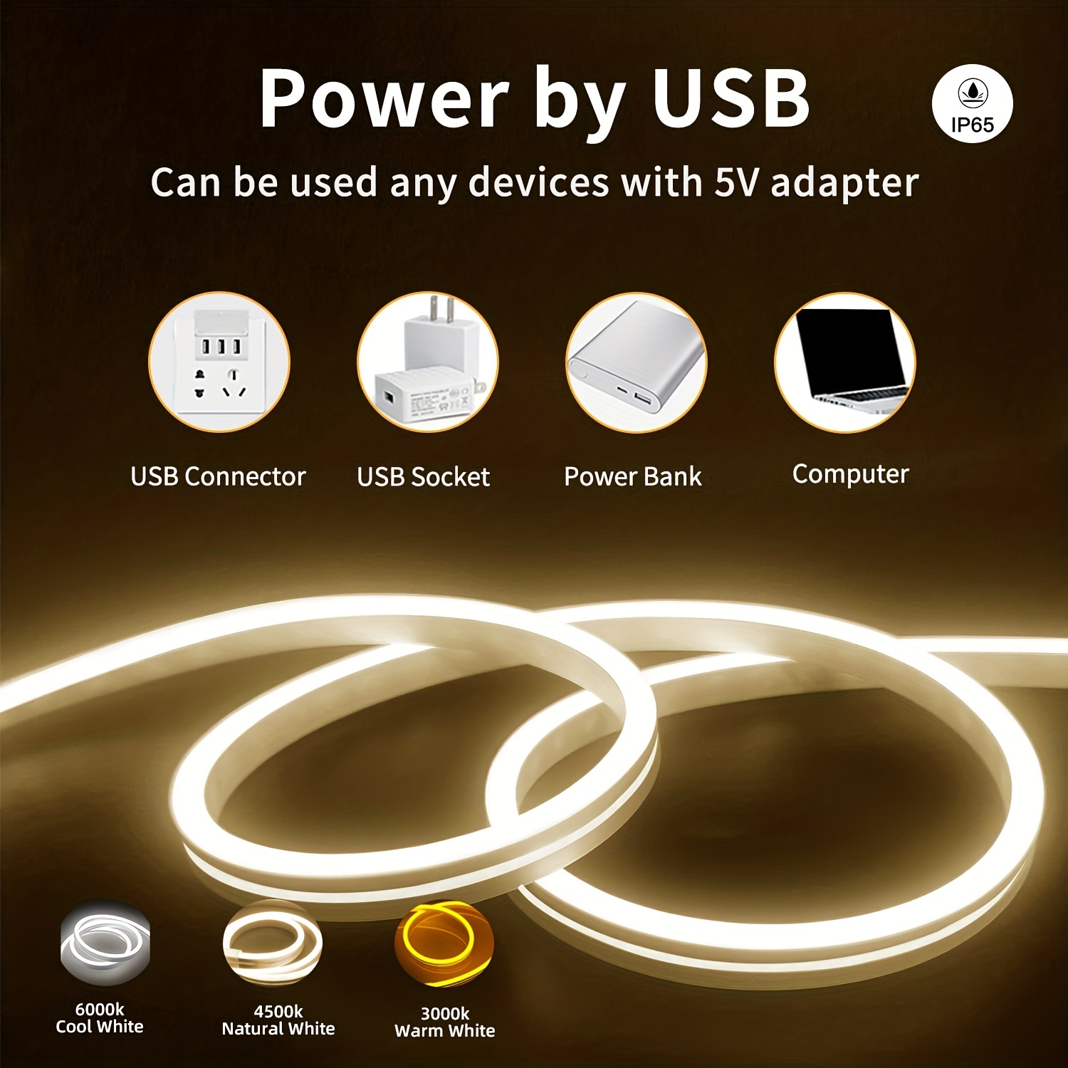 Neon-LED-Lichtstreifen 5V USB  – Outdoor Lighting Led Strip Bewertung und Preis