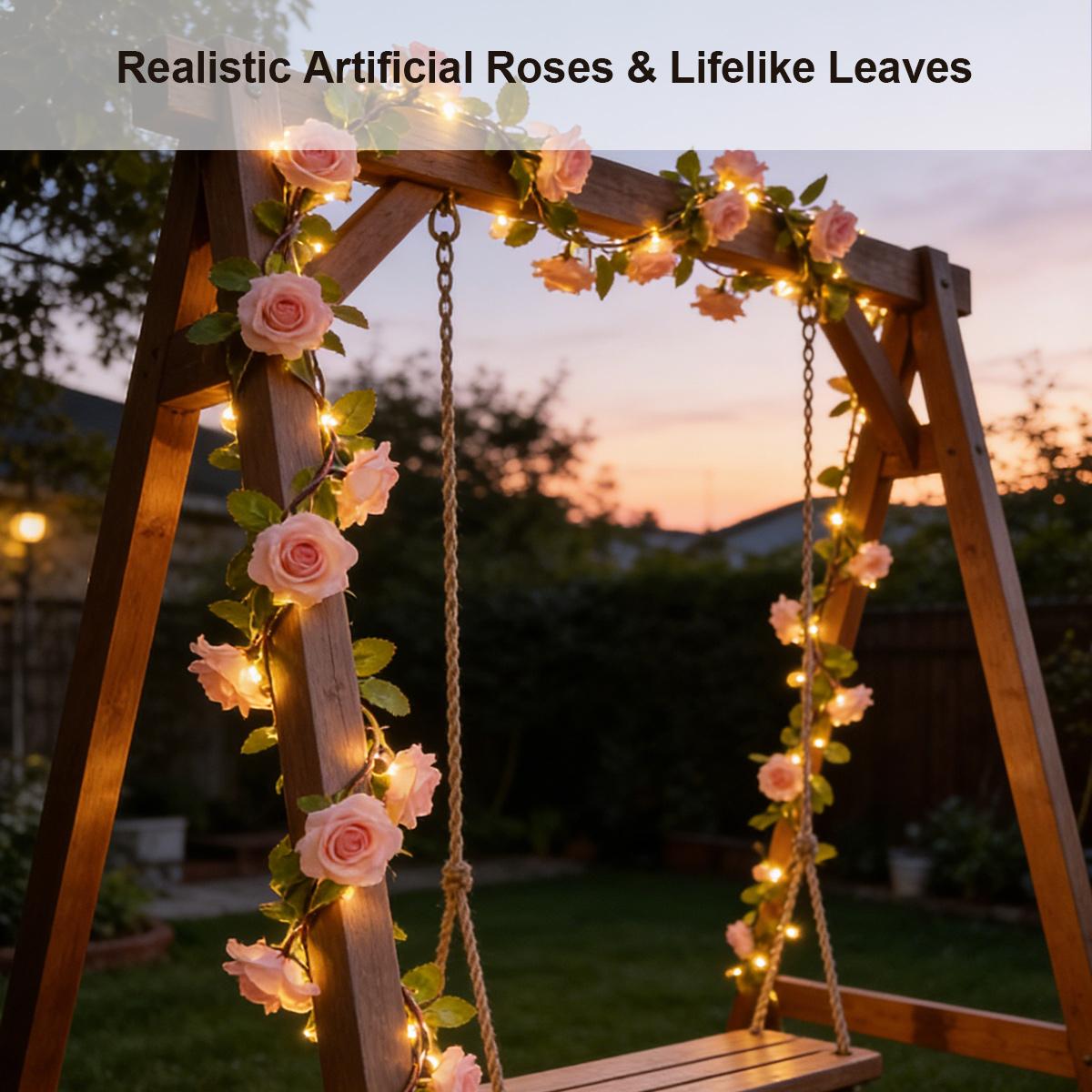 Solar-Rosenranken-Lichterkette – Solar Fairy String Bewertung und Preis