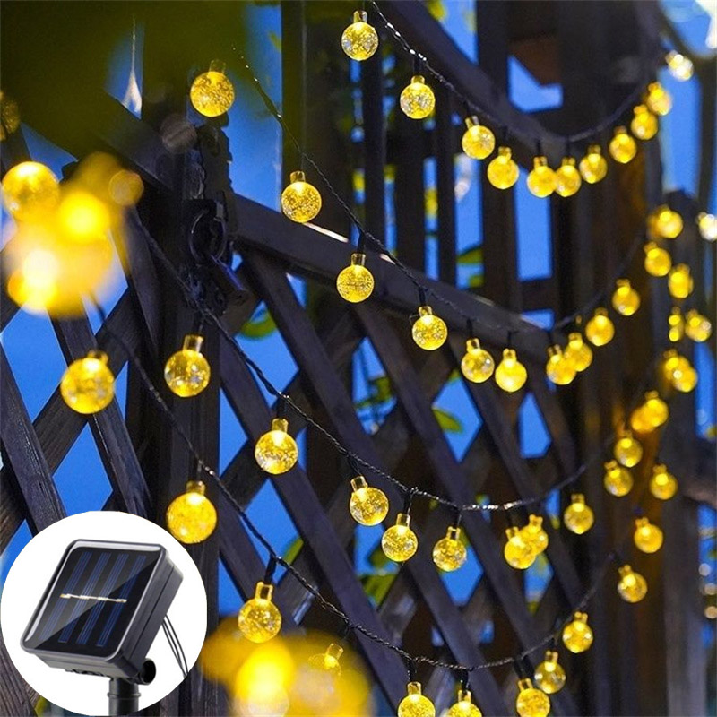 Solar-Kristallkugel-Lichterket – Solar Fairy String Bewertung und Preis
