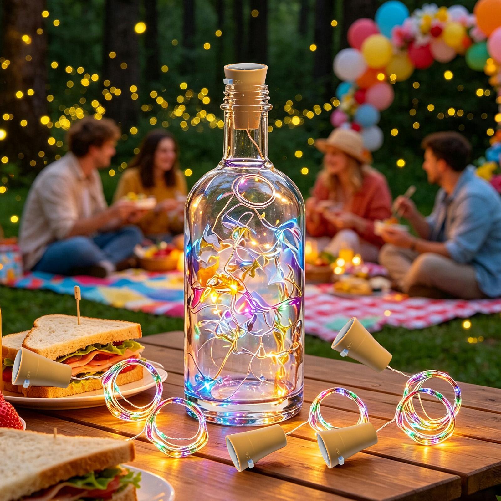 Solar-Weinflaschenlichter, LED – Solar Fairy String Bewertung und Preis