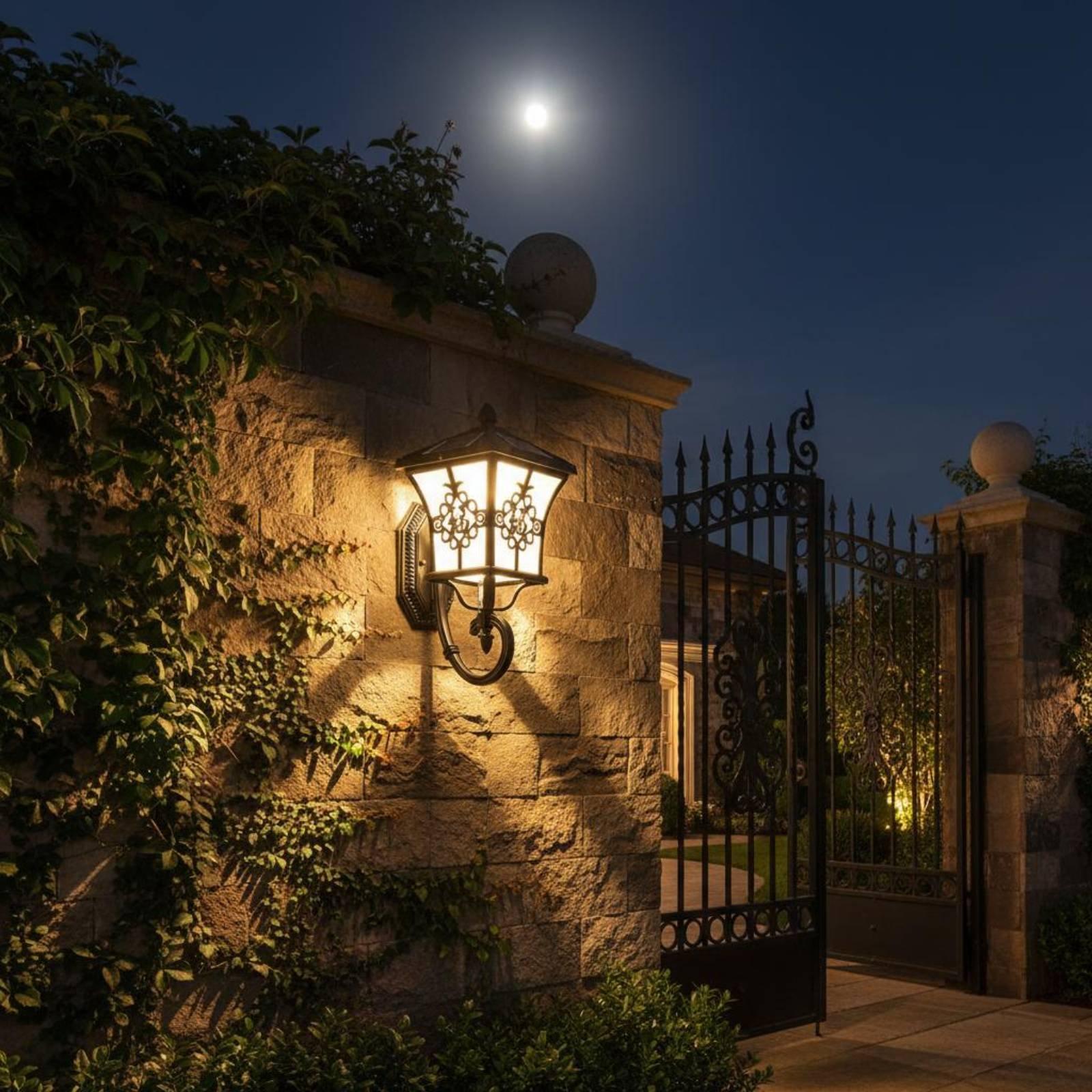 Solar-LED-Außenwandleuchte Ele – Wall Lighting Outdoor Bewertung und Preis