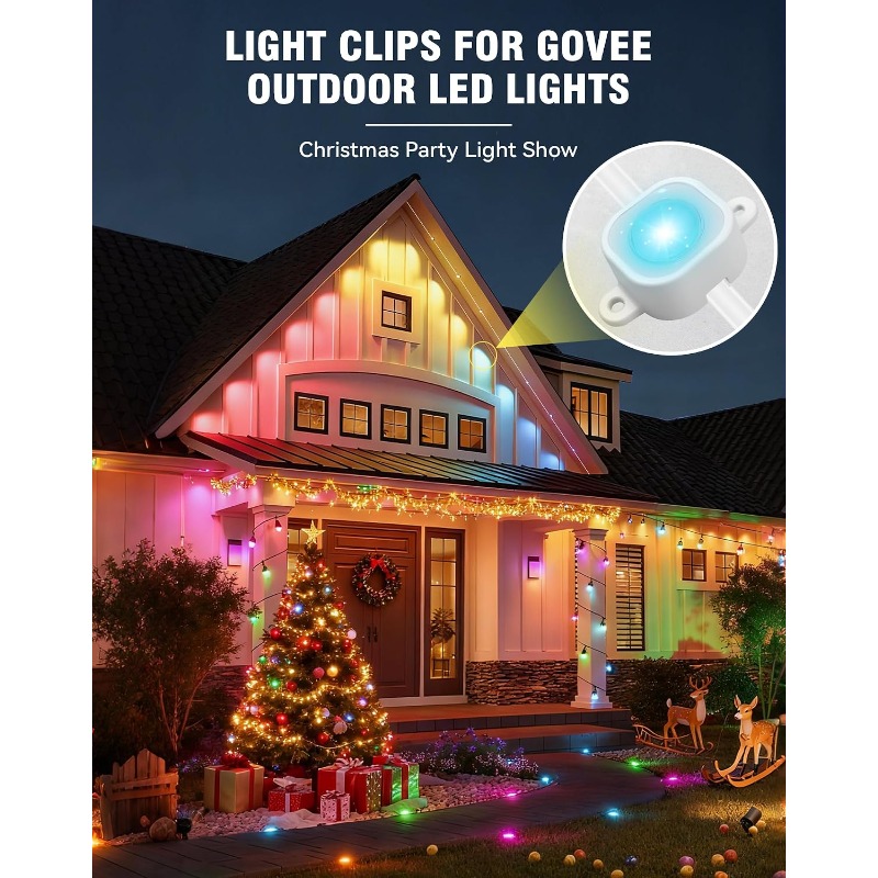 200 Stück Außenlichtclips, für – Outdoor Lighting Govee Bewertung und Preis
