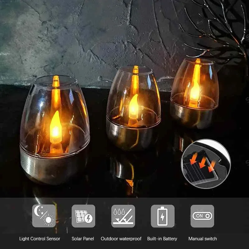 LED Edelstahl Solar Kerze Lich – Outdoor Lighting Under Pergola Bewertung und Preis