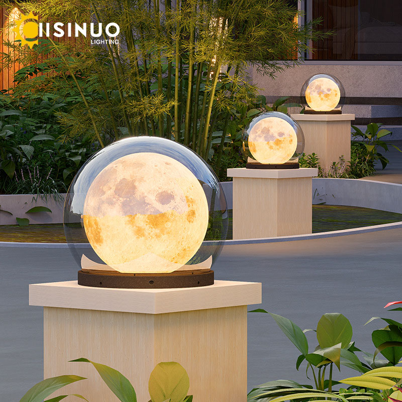 Kreative Mondsäulenleuchten fü – Outdoor Lighting Year Round Bewertung und Preis