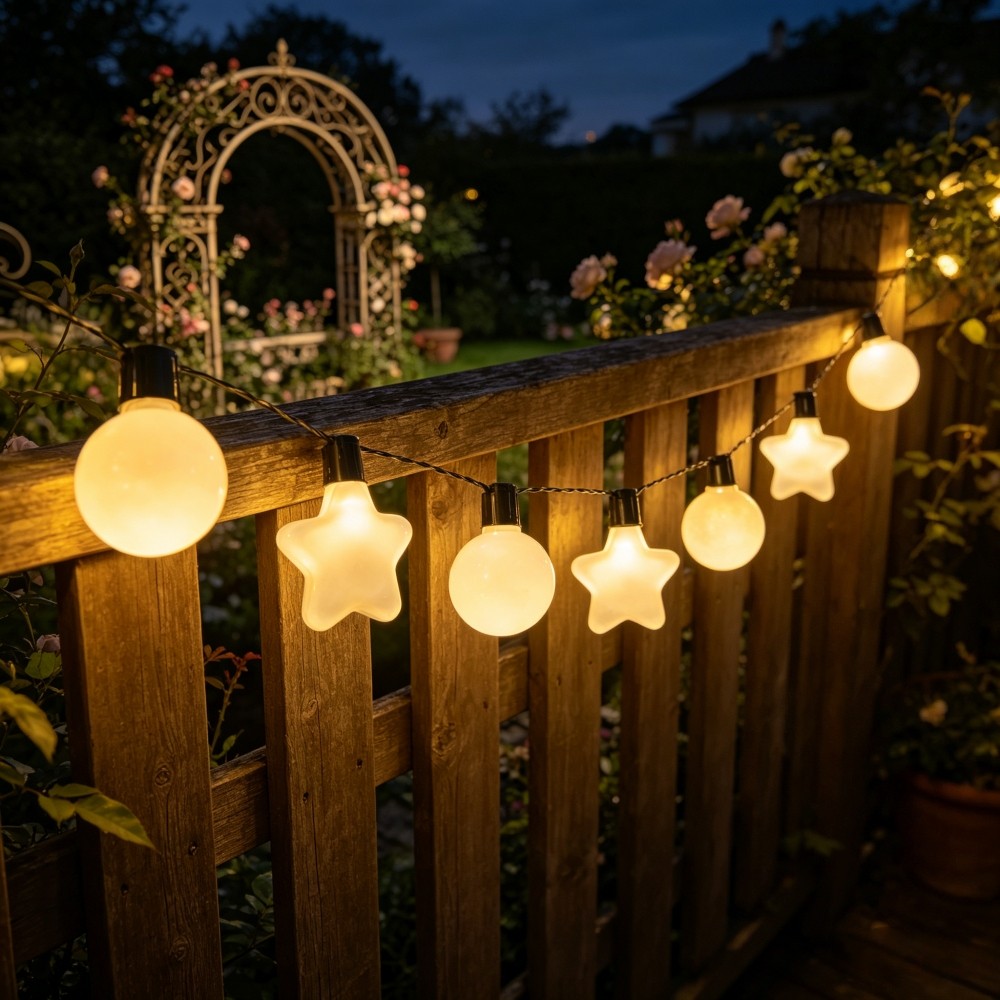 20/10LED Solar Außenbeleuchtun – Solar Fairy String Bewertung und Preis