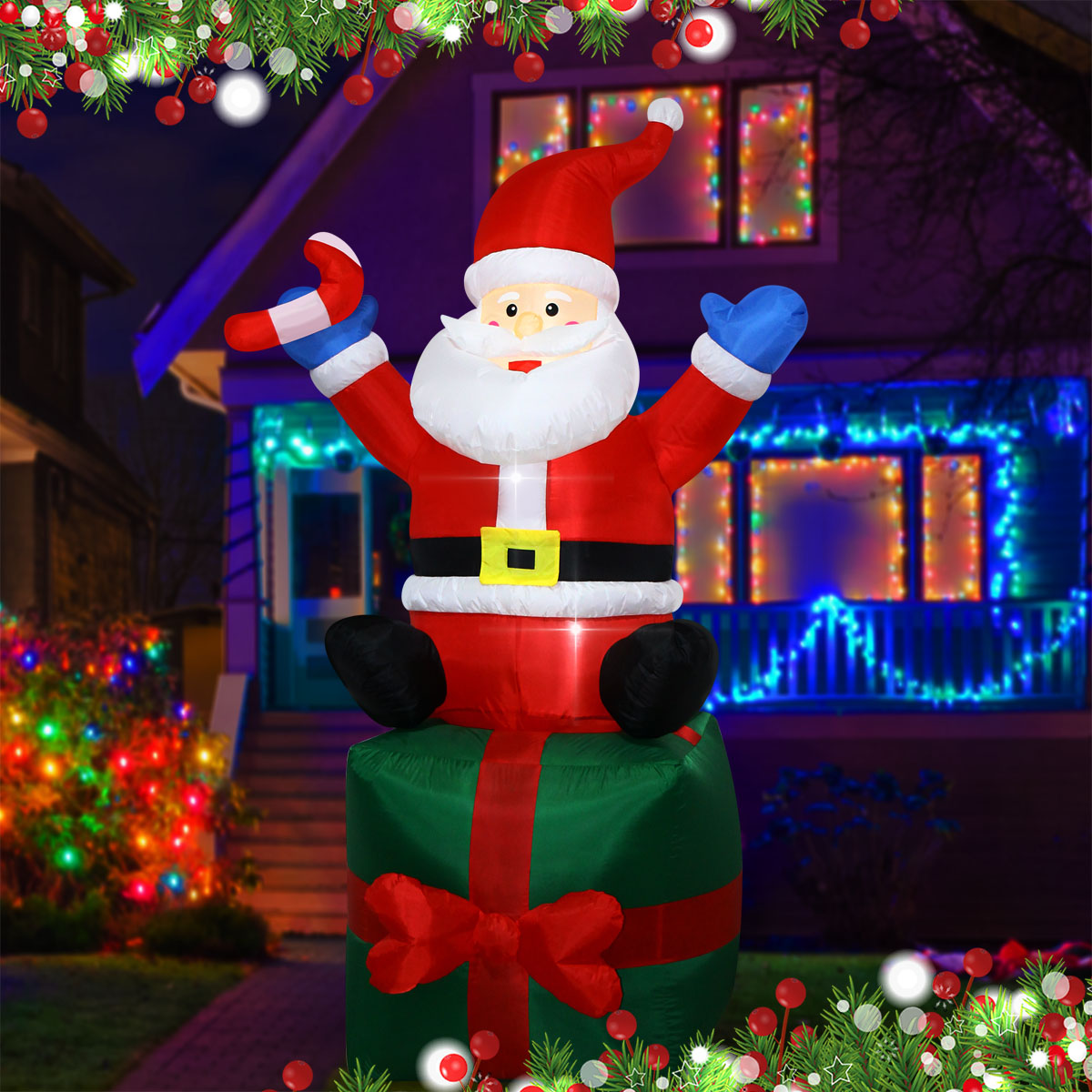 6-fache Weihnachts-Schlauchboo – Outdoor Lighting Box Bewertung und Preis