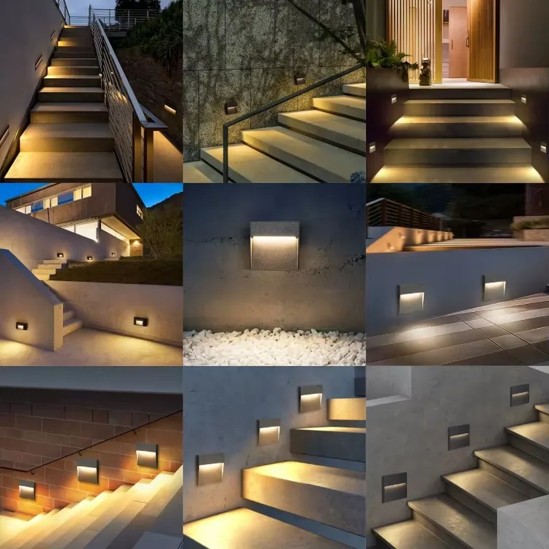 Ultradünne Outdoor-LED-Treppen – Outdoor Lighting For Steps Bewertung und Preis