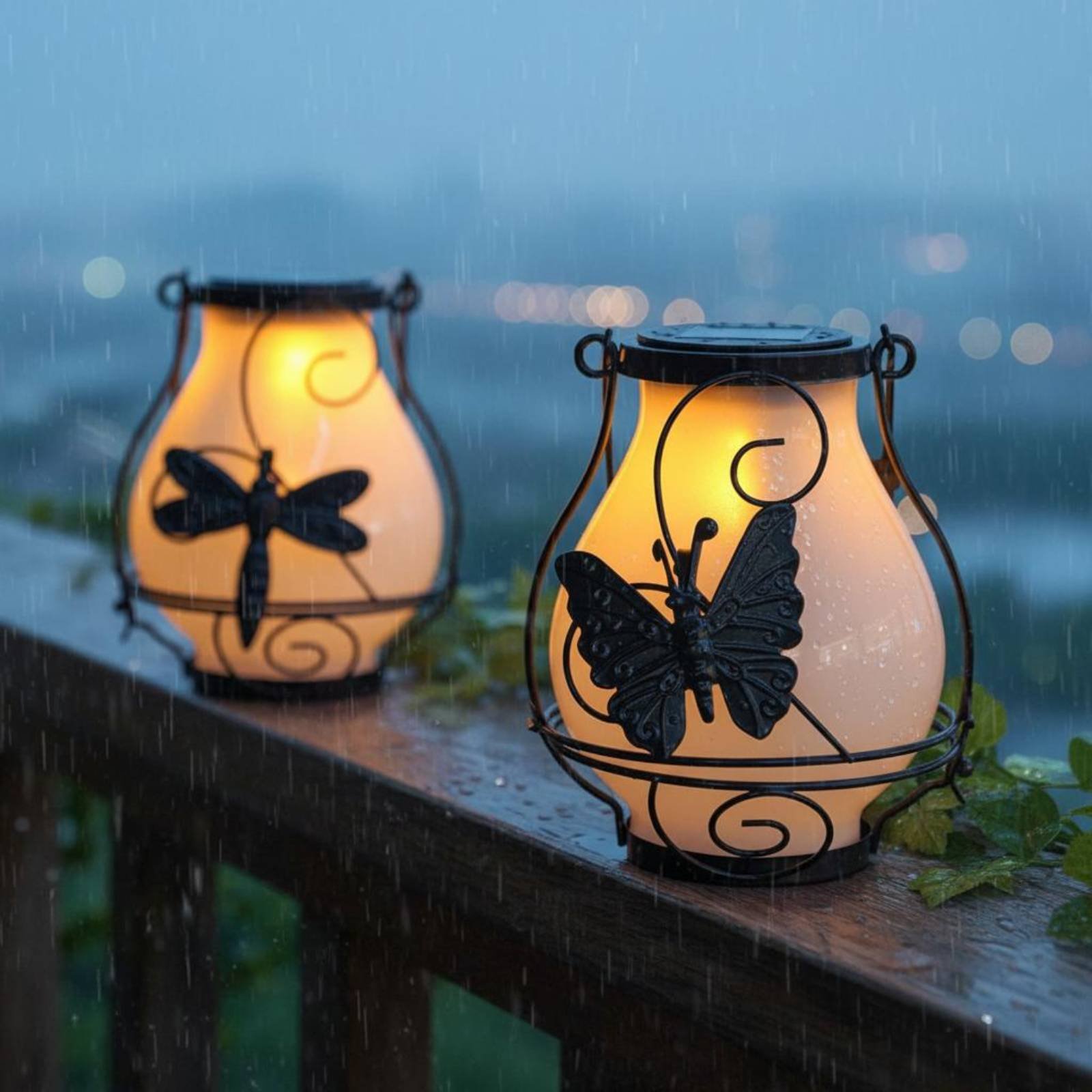 Solar-Schmetterlingslaterne, w – Wall Lighting Outdoor Bewertung und Preis
