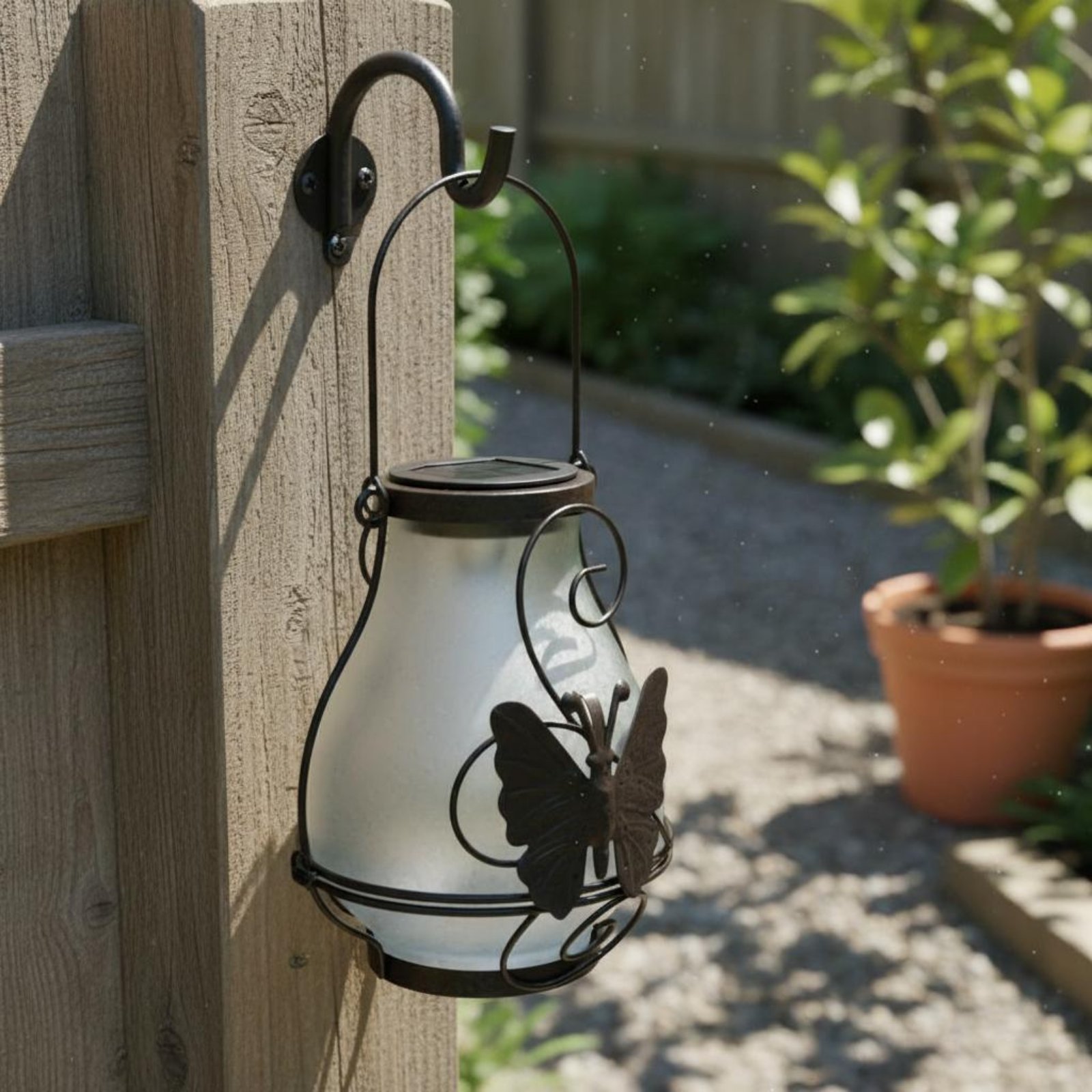 Solar-Schmetterlingslaterne, w – Wall Lighting Outdoor Bewertung und Preis