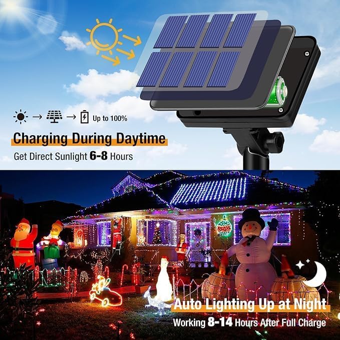 Weihnachten Outdoor Solar Lich – Solar Fairy String Bewertung und Preis