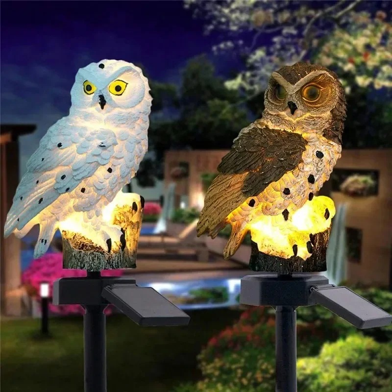 Solar-Eulen-Statue Gartenleuch – Outdoor Lighting Patio Bewertung und Preis