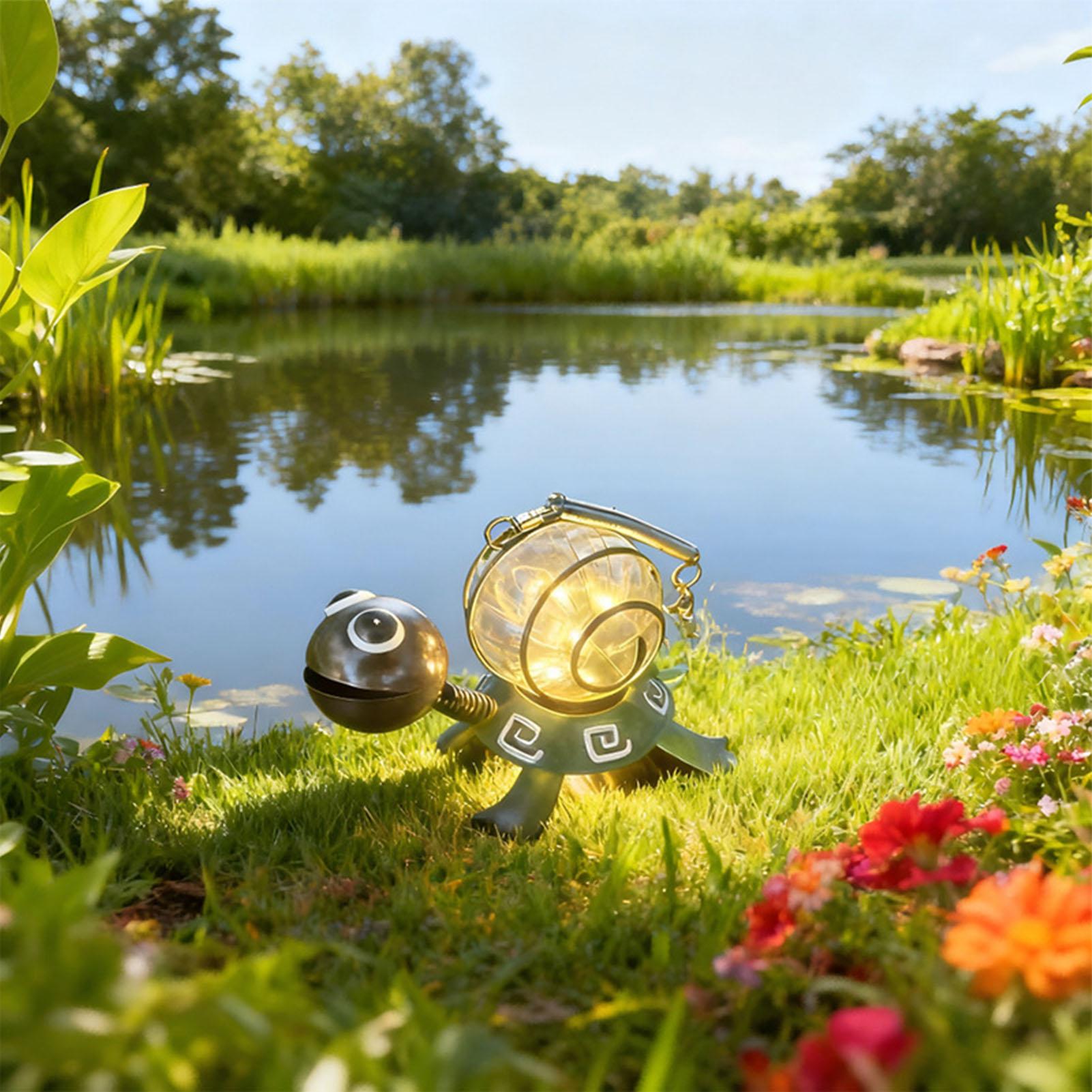Schildkröten-Solarleuchten für – Outdoor Lighting Patio Bewertung und Preis