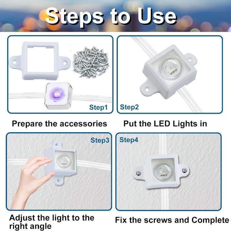 36 Stück Außenlichtclips mit S – Outdoor Lighting Govee Bewertung und Preis