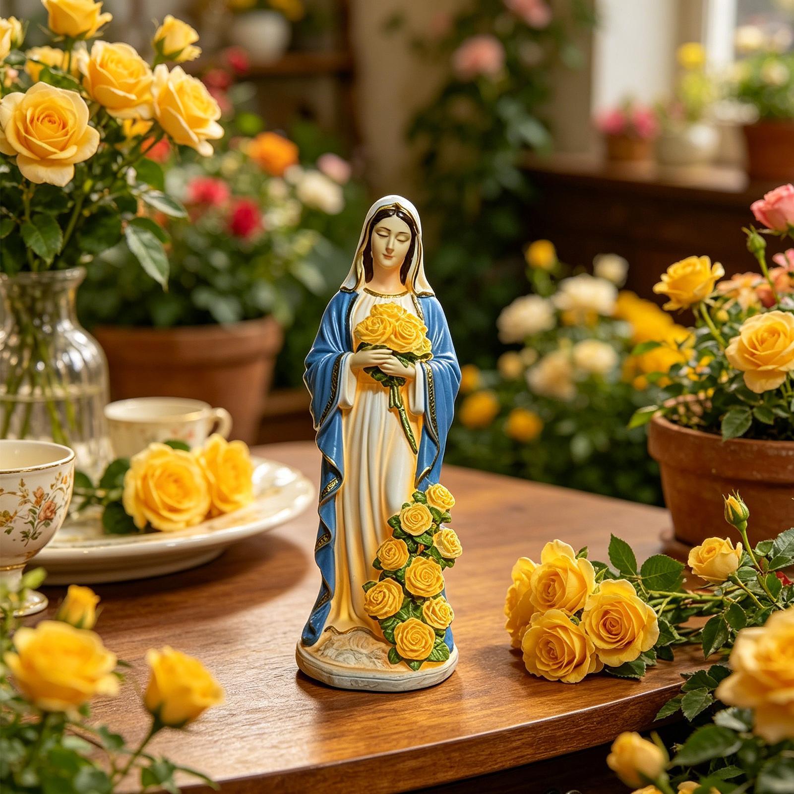 Solar-Statue der Jungfrau Mari – Outdoor Lighting Battery Powered Bewertung und Preis