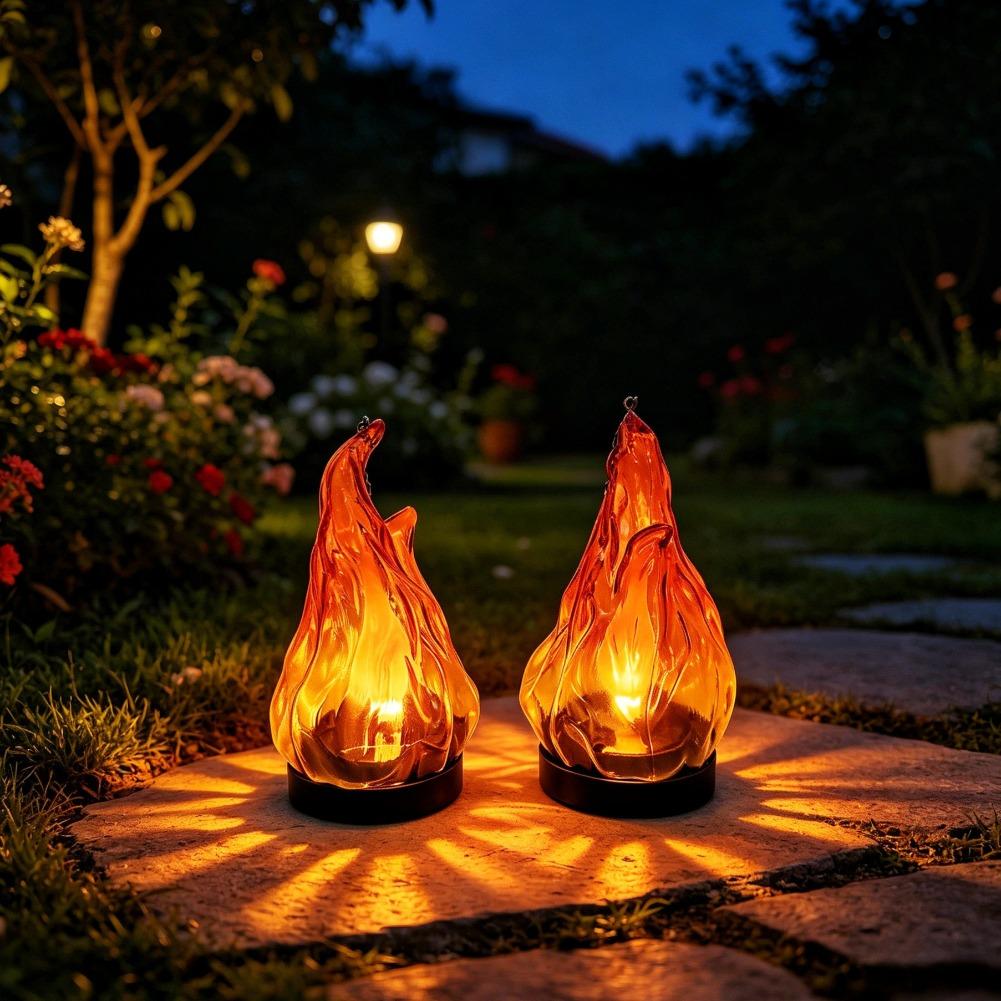 Solar-Flammen-Hängelaterne, IP – Outdoor Lighting Patio Bewertung und Preis