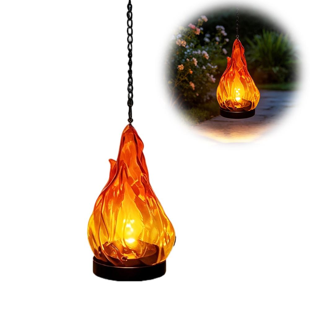 Solar-Flammen-Hängelaterne, IP – Outdoor Lighting Patio Bewertung und Preis