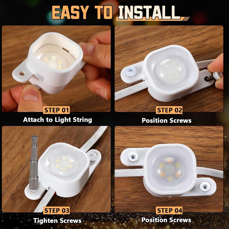 52/88/138 Stück LED-Lichtclips – Outdoor Lighting Govee Bewertung und Preis