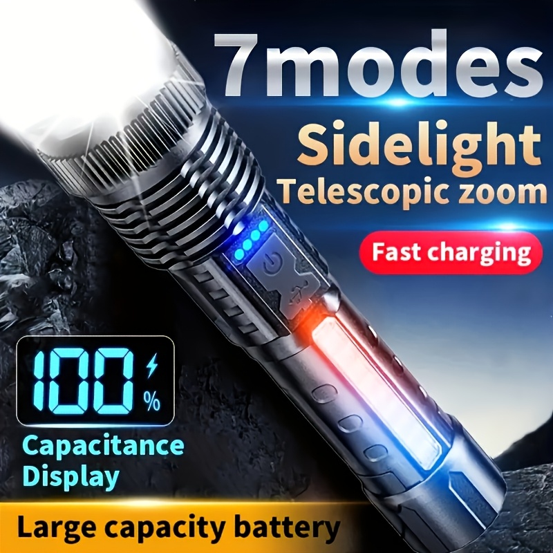 Leistungsstarke LED-Taschenlam – Outdoor Lighting Battery Powered Bewertung und Preis