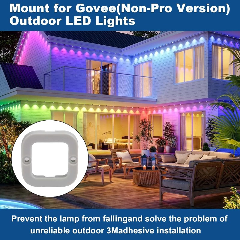 28/45/68 Stück Outdoor-LED-Lic – Outdoor Lighting Govee Bewertung und Preis